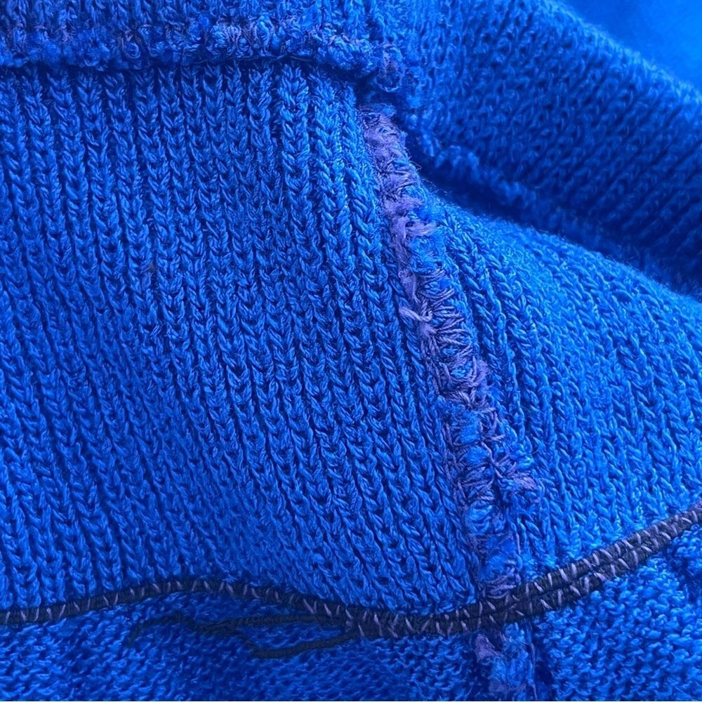 Vintage Blue Sweater Suit with Gold Heart Buttons 12 - Picture 11 of 11